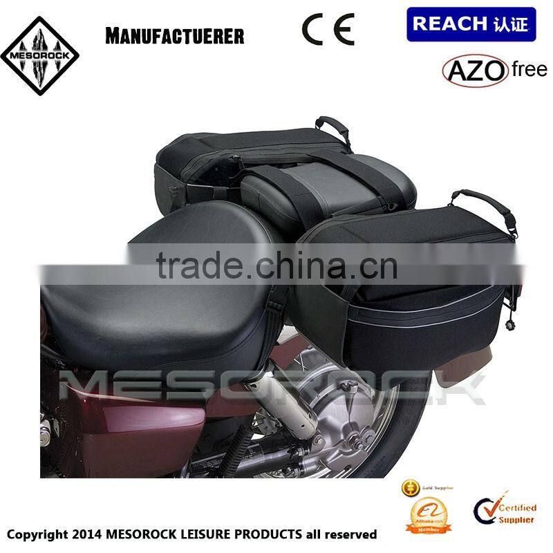 Durable waterproof fabric motorcycle tail bag