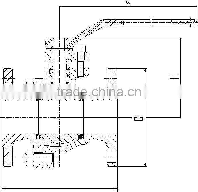 All kinds of cast iron ball valve of good quality