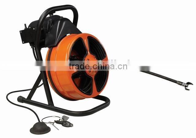 Powerful 750W Flexible Shaft Dia. 15.5mm Length 15m Drain Cleaner