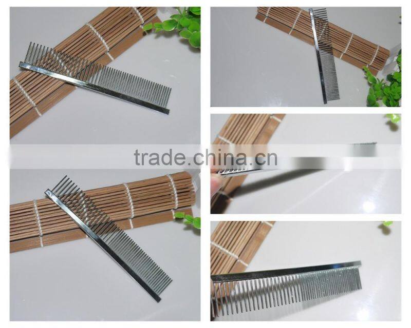 Promotional good quality metal pet comb