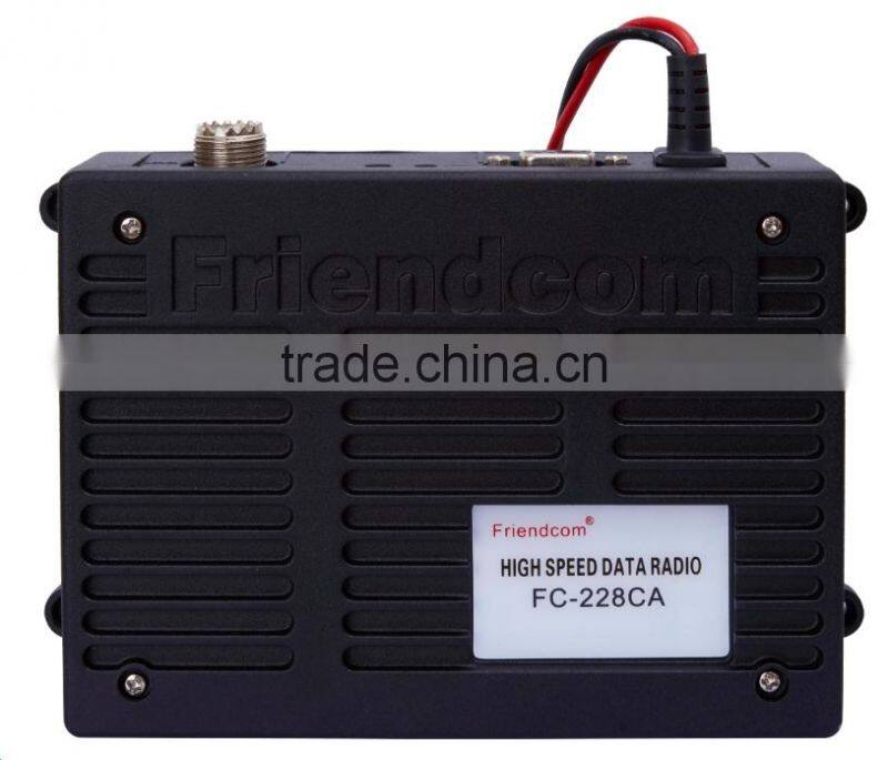 High Speed for long distance data radio