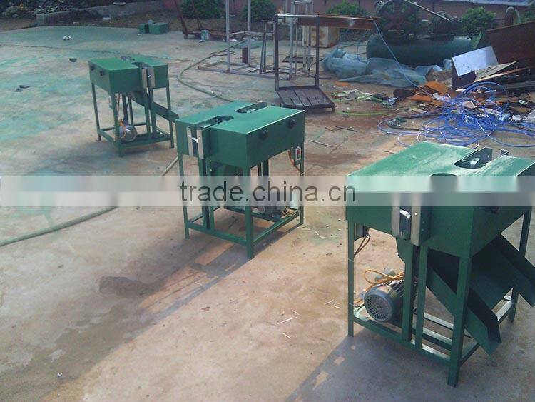 High efficiency fresh garlic root cutting machine