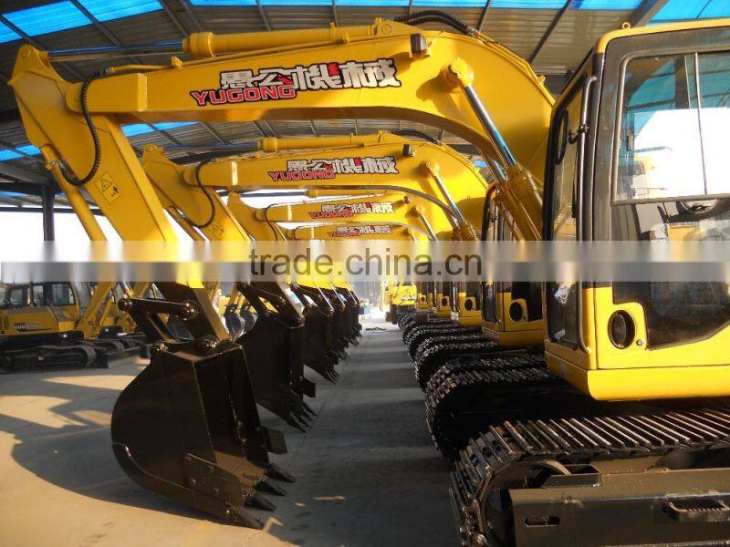 Yugong 13ton Mini Crawler Excavator WYL135 Joystick