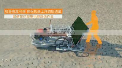 6 rows 4.5HP agricultural machinery manual Rice Transplanter price