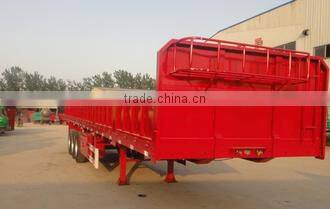 40FT Flated Cargo Semi-Trailer with 40T 3 Axles For Sale