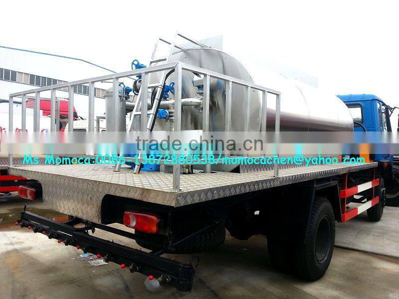 10cbm intelligent asphalt distributor,dongfeng truck with bitument distributor