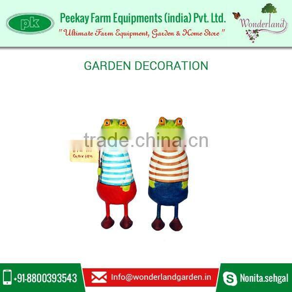 Hot Sale of Best Brand Standing Frog Garden Decoration at Market Rate