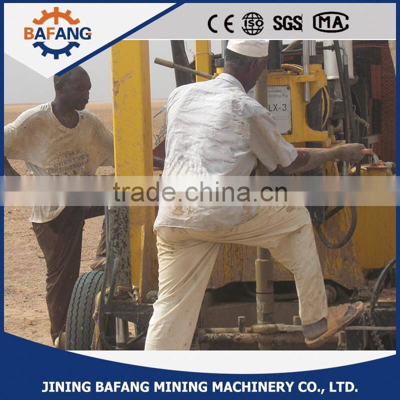 XY-200 walking drilling machine with 22hp diesel engine