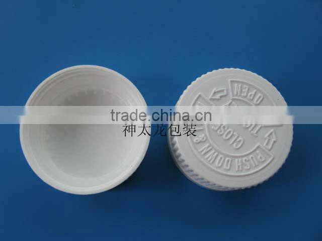 38mm plastic children proof screw cap