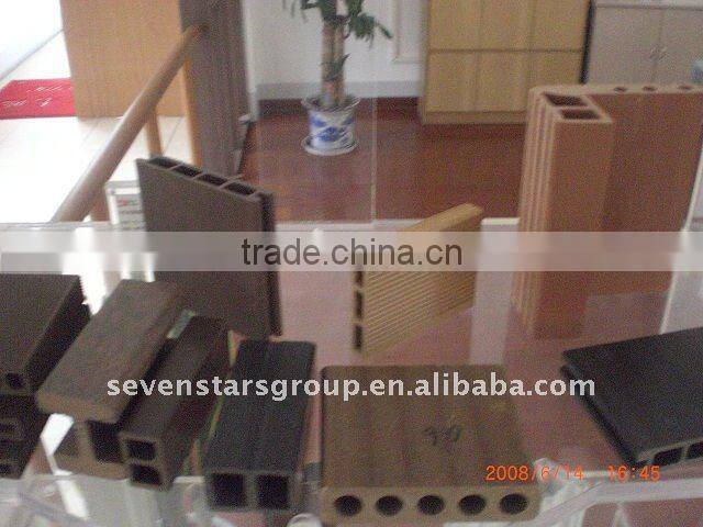 wood plastic profile making machine