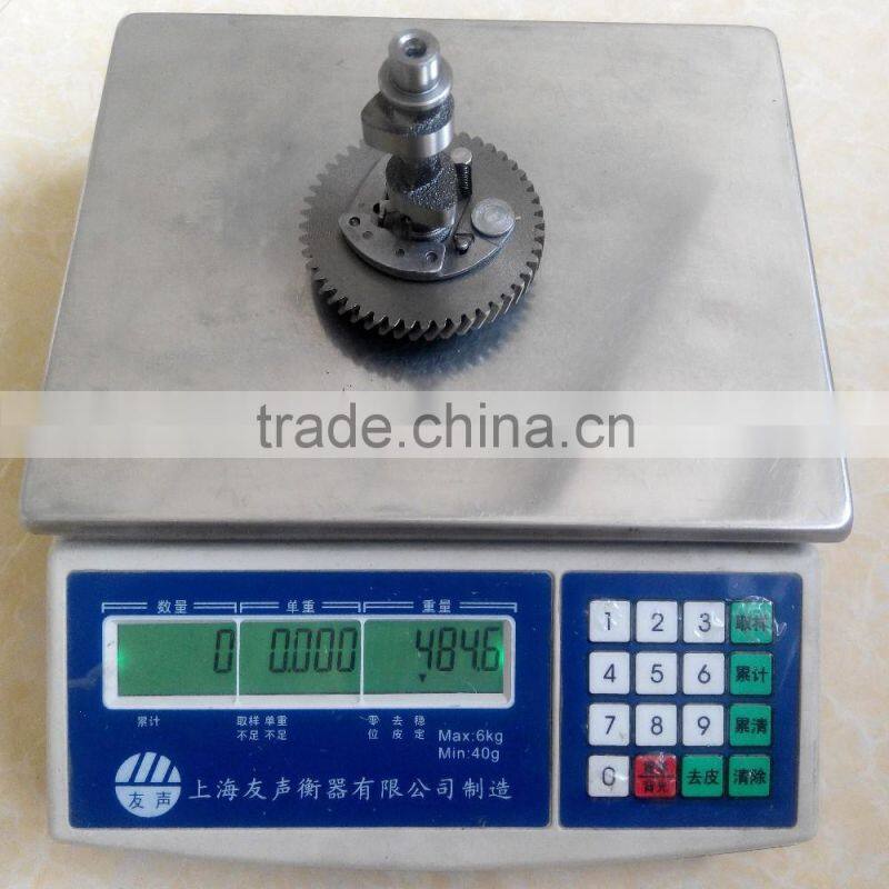 ISO9001:2008, iron steel camshaft for GX160 GX200 gasoline engine spare parts168F