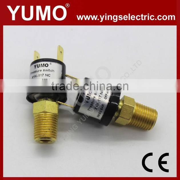 YUMO XYK-117 pressure switch 5.0 BAR ON 8.0 BAR OFF NC pressure switch