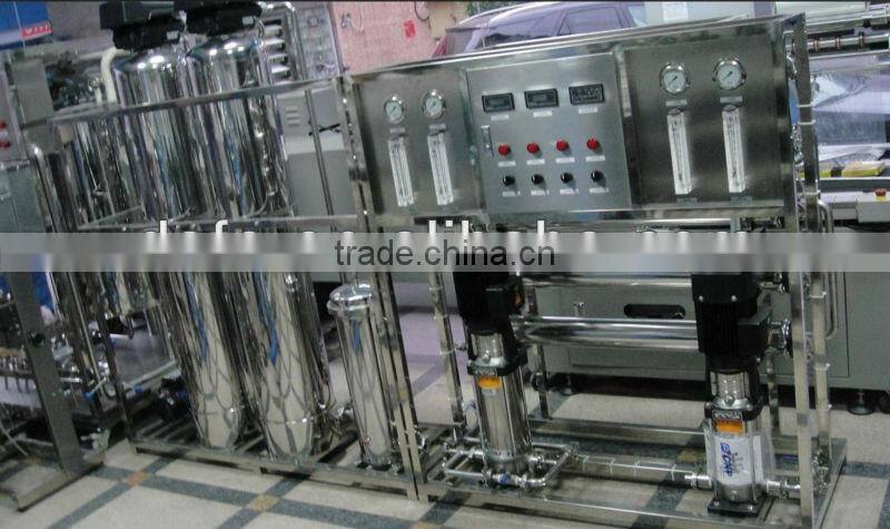 6T/H two stage reverse osmosis systm plant,drinking water treatment equipment
