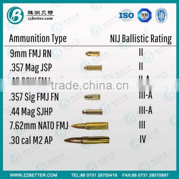 Hexagonal bulletproof prootection plate insert silicon carbide mateiral