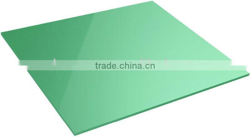 Opaque Lower Temp Plastic Polycarbonate Solid Flat sheet (Ti-Lite Metallic Green Solid Flat)
