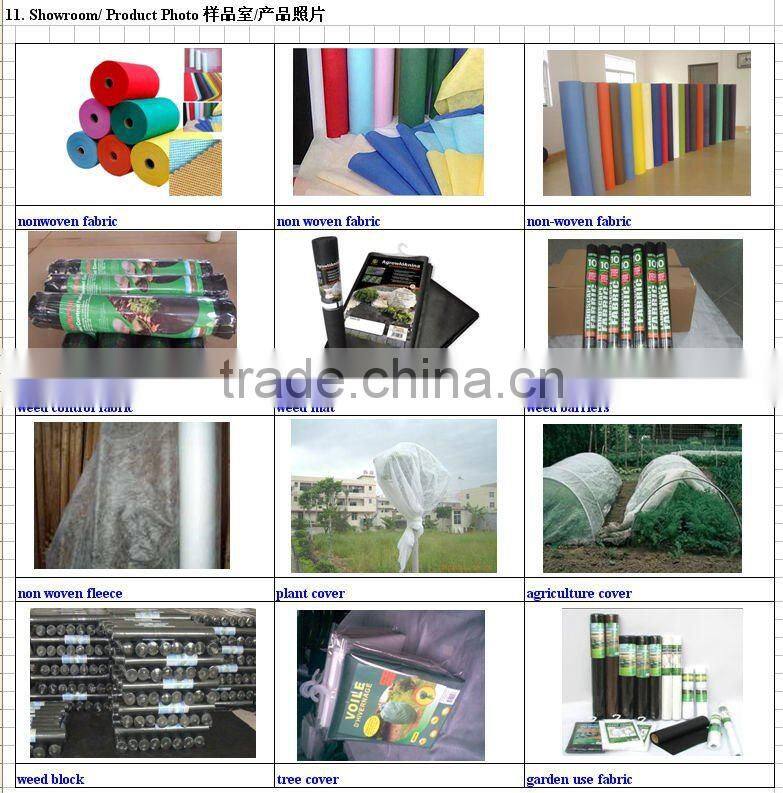 100% spunbond TNT non woven fabric
