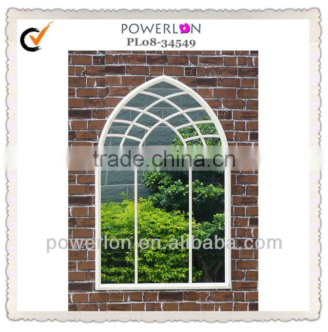 Antirust Metal Frame Vintage Decorative Wall Mirror