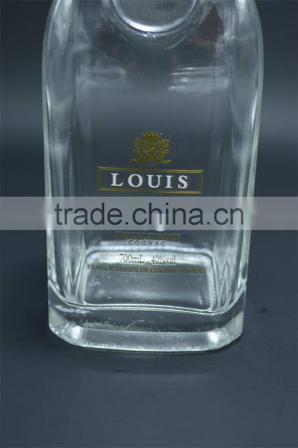 500ml 750ml 1.5L clear empty glass wine bottle wholesale