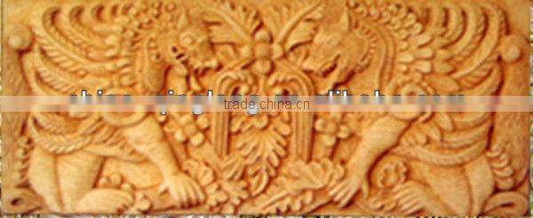 Sandstone Covering wall relief