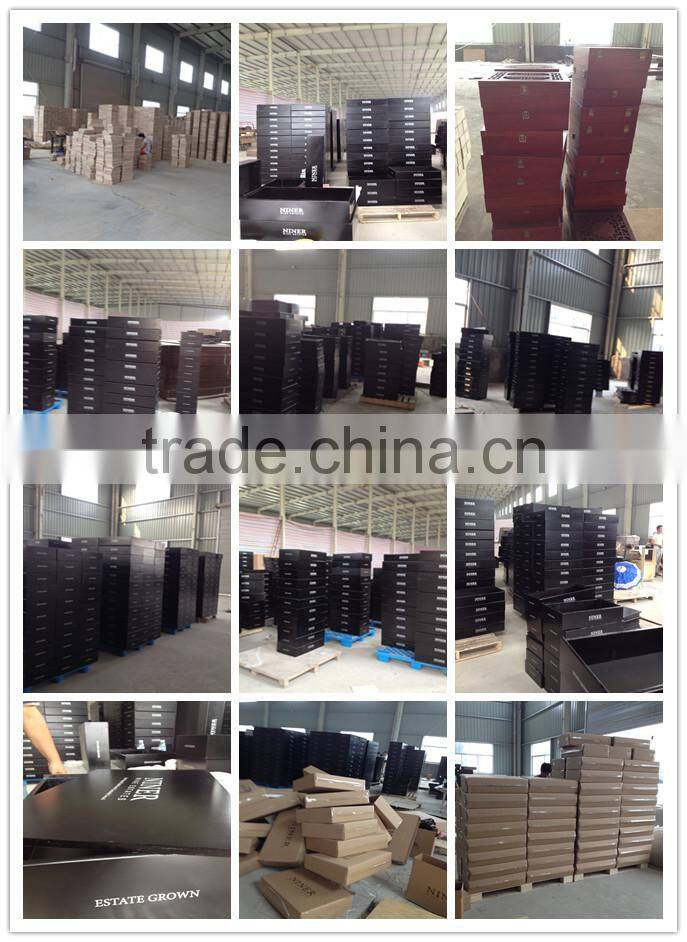 Trade assurance customized wooden packing box big wooden case storage for essential oil chocolate wholesale