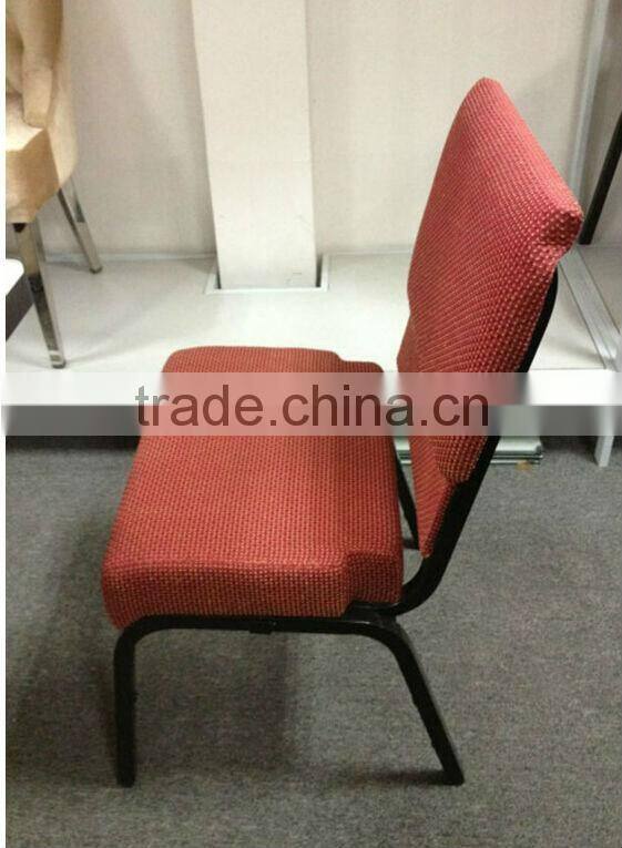 Hot sell iron metal church chair for church