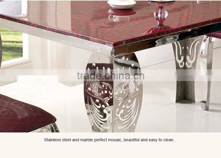 TH348 Stainless Steel Modern Designer Dining Tables