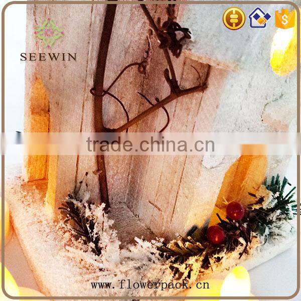 The snow cap room lamps and lanterns Christmas decoration