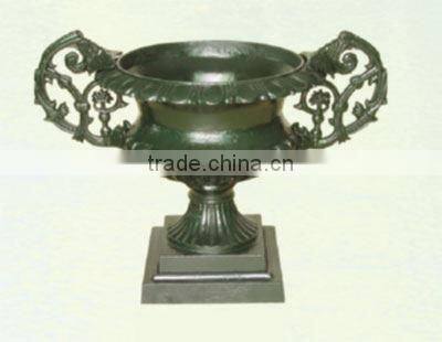 China made factory directly small size antique cast iron urn HS-P-48B