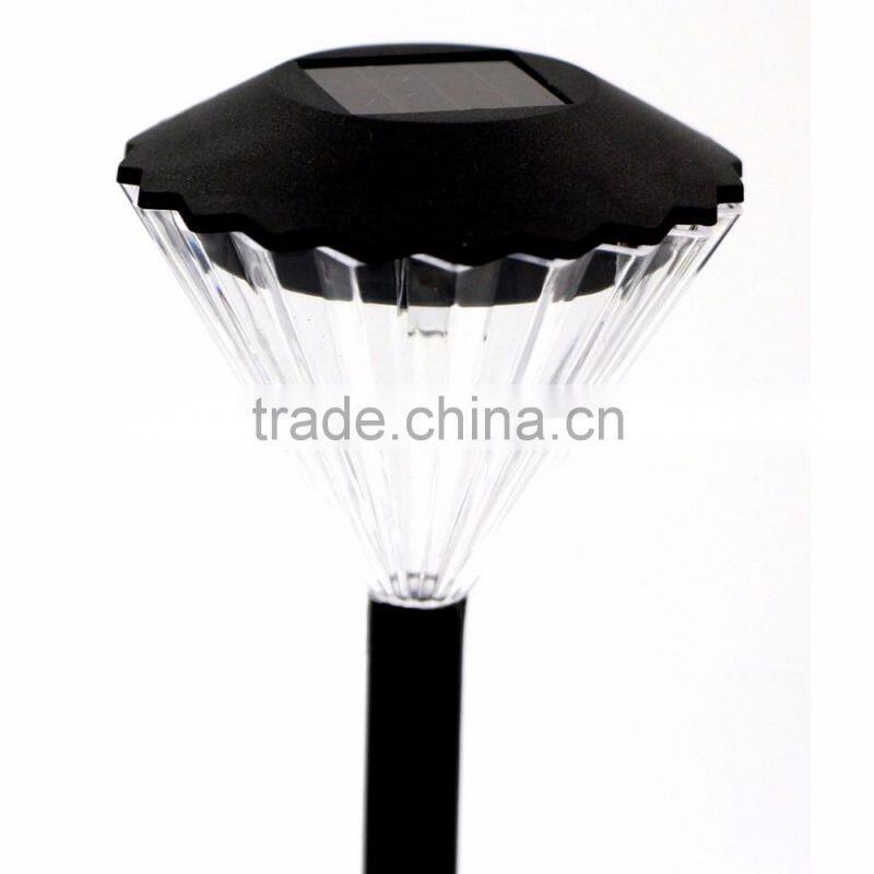 24pk Plastic Solar led Garden Pathway Landscape Lawn Stake Light