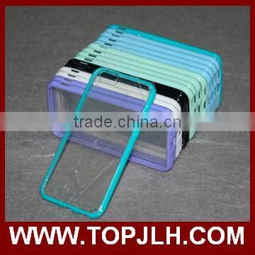 Mobile accessories 2 in 1 TPU bumper + Hard Plastic Acrylic back cover case for Samsung galaxy s7