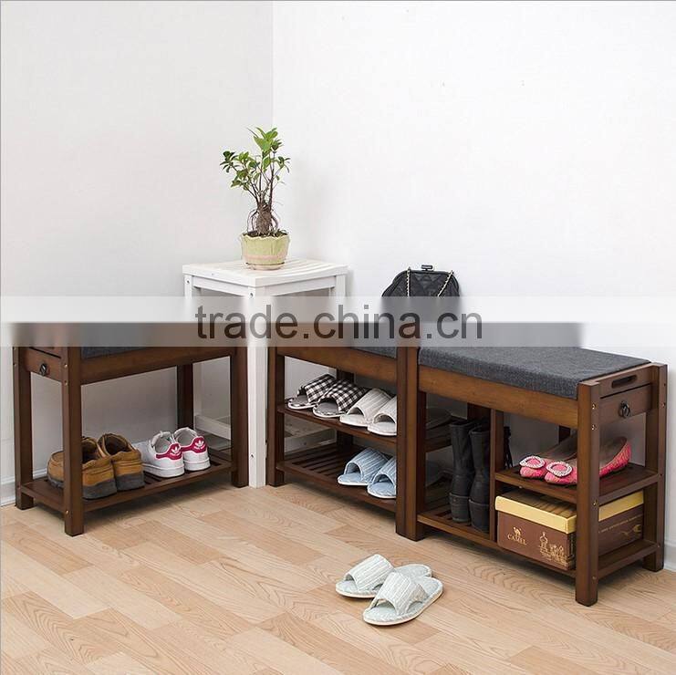 bamboo Shoe Storage natural bamboo shoes rack with tatami shoe bench with drawer organizers