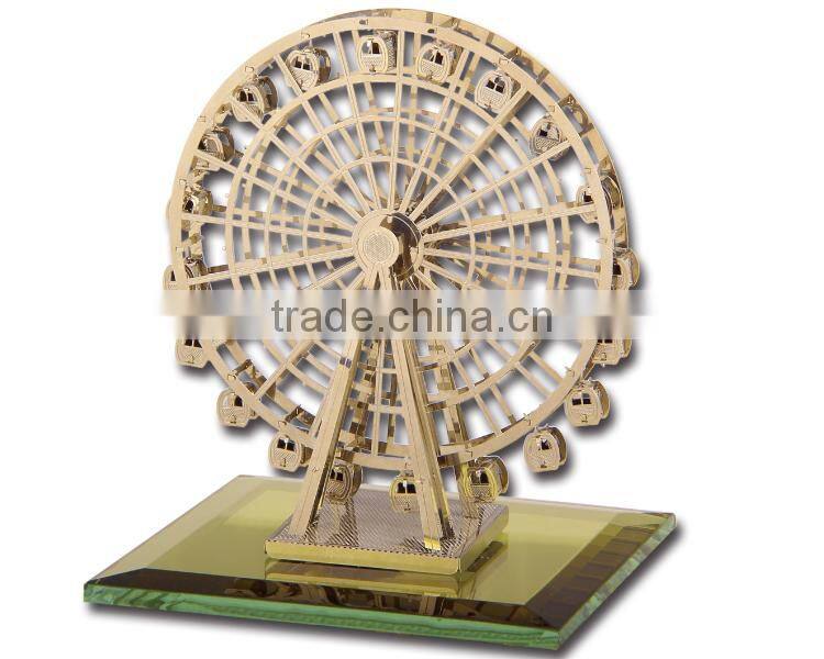 3D Ferris Wheel Metal Puzzle Model High Quality stainless steel Ferris Wheel