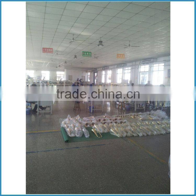 Silver plated C Key heavy trumpet