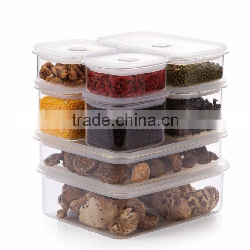 Superimposed flip-open cover food crisper
