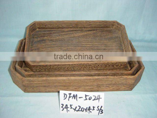 unfinished wooden tray,wooden serving tray,food tray