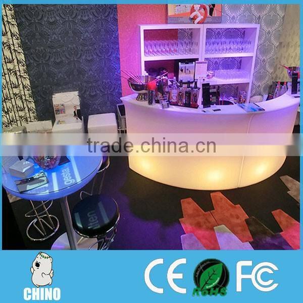 RGB 16 color changing The hotel bar counter for birthday party