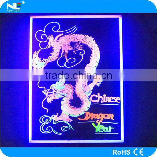 Bar/restaurant/coffee shop/stationery/shop LED writing board display handwritten LED advertising board