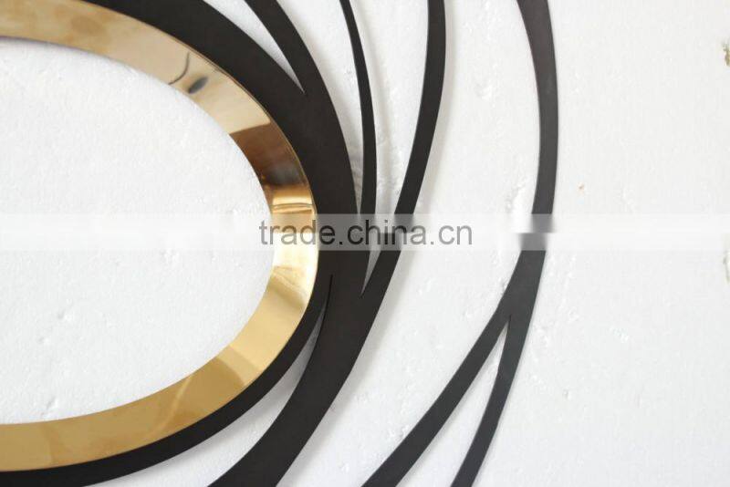 Modern 304 stainless steel Art decor/ wall mirror