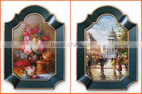 FA-123G-01 Vintage ornate bulk frames oil painting for home and hotel