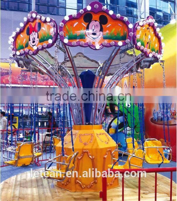 Amusement park rides rotate flying chair, rotating chairs ride