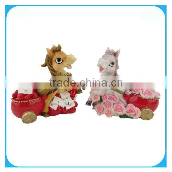 Chinese New Zodiac Resin Horse Art