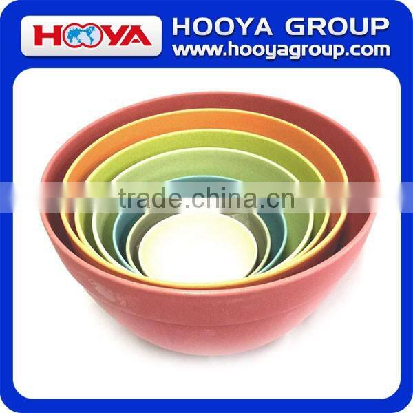 Bamboo Fiber Mixing Bowl Set Bamboo Fiber Tableware Set