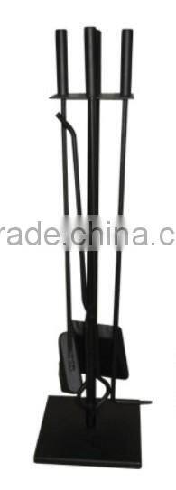 black iron fireplace tools