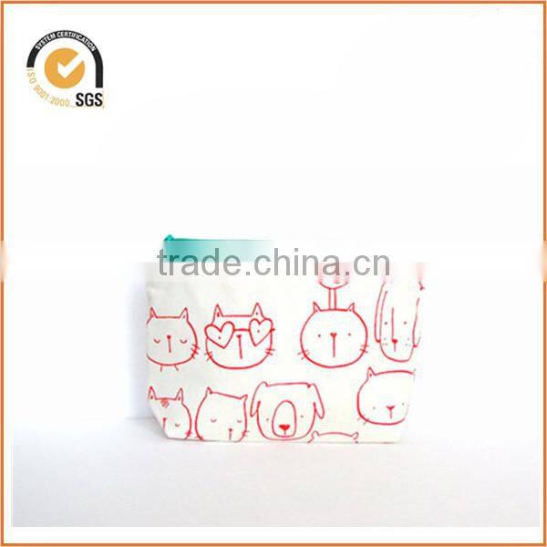 Totoro Zipper Pouch / Camera Bag in Miyazaki's My Neighbor Totoro Mint Polka Dots by Chiqun Dongguan CQ-H03002