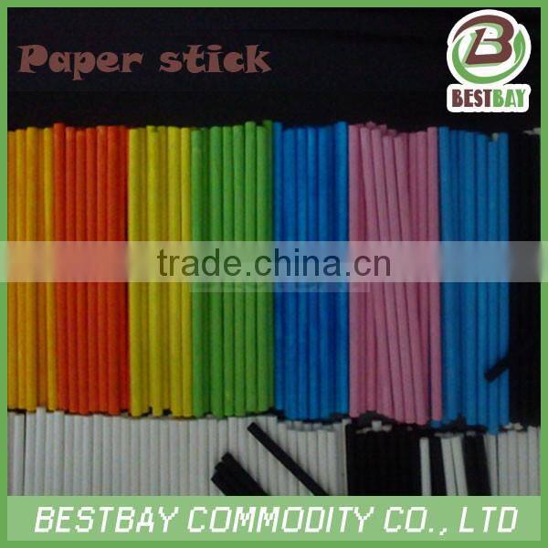 Non plastic paper stick food packaging box paper stick
