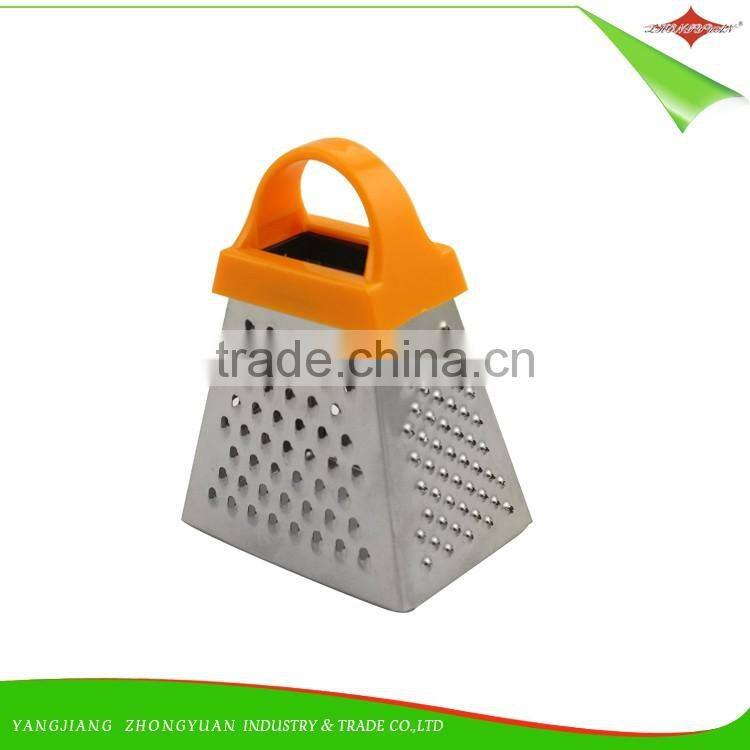 ZY-N5048 Hot selling 6 side stainless steel grater with good grip