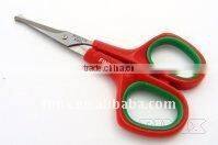 3.25" Sharp Blade Tip Plastic handle Manicure Nail Scissors