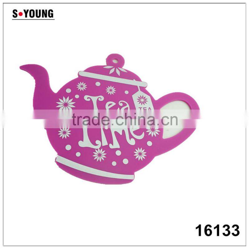 16133 kettle shape unti-skidding table silicone mat