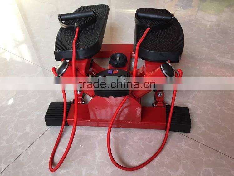 2016 mini gym equipment stair stepper with rope for home fitness