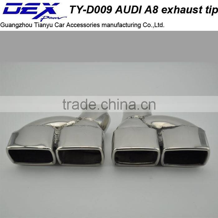 car universal exhaust tip for Audi A8